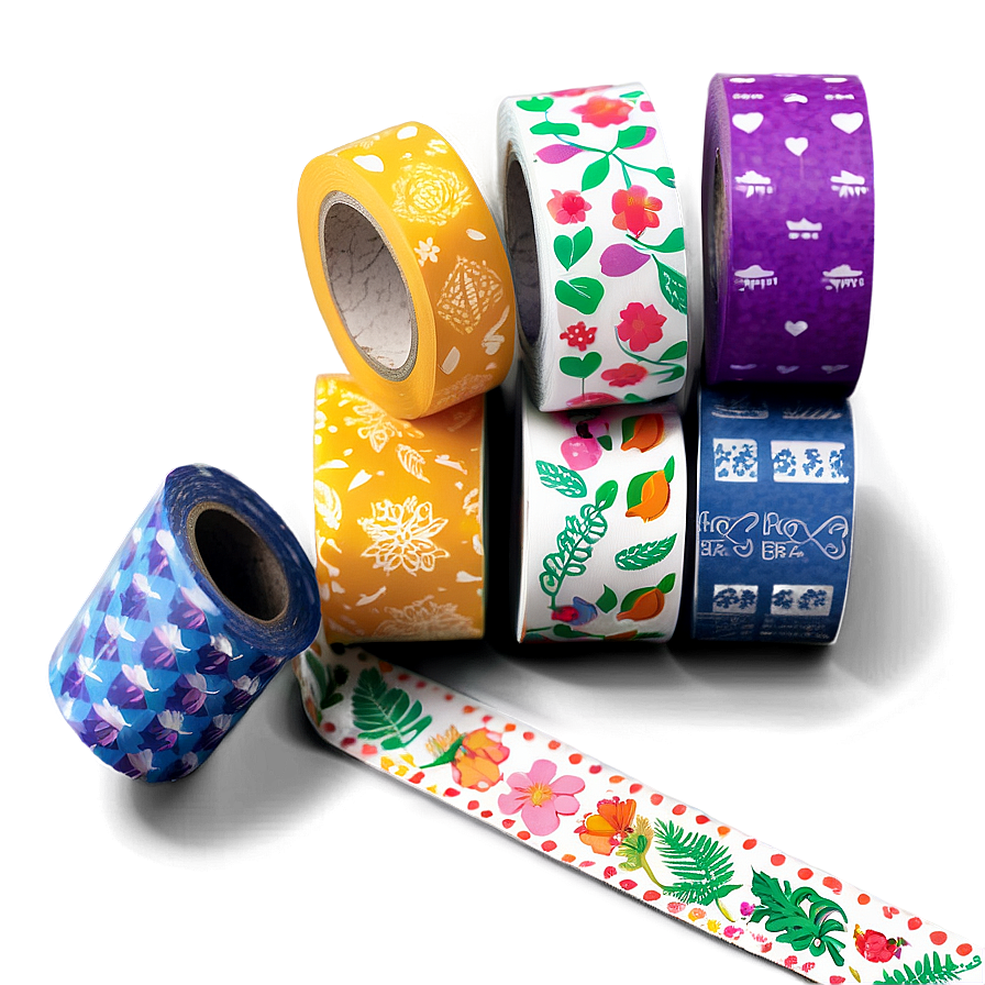 Seasonal Washi Tape Png Eox74