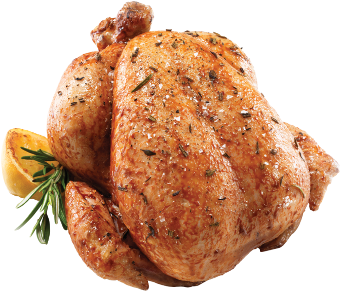 Seasoned Whole Roast Chicken