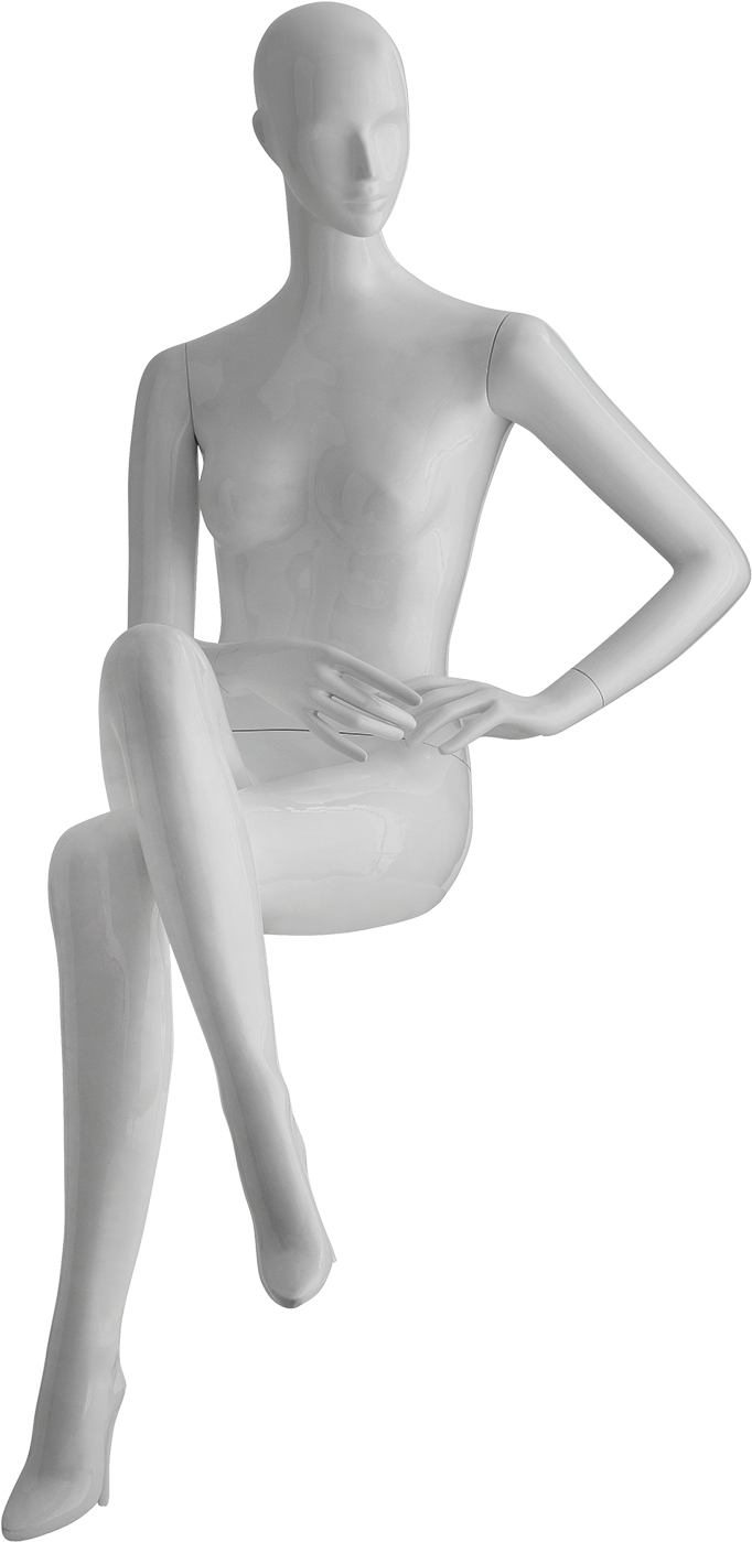 Seated Mannequin Pose