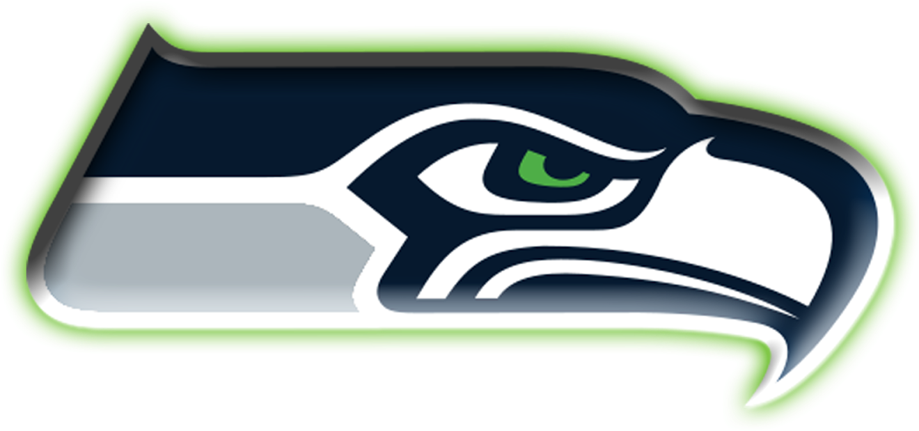 Seattle Seahawks Logo Clipart , Png Download - Green Seattle Seahawks Logo, Transparent Png PNG with transparent background