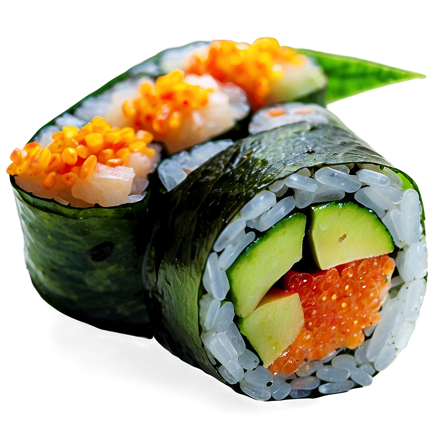 Seaweed Sushi Roll Png 06282024