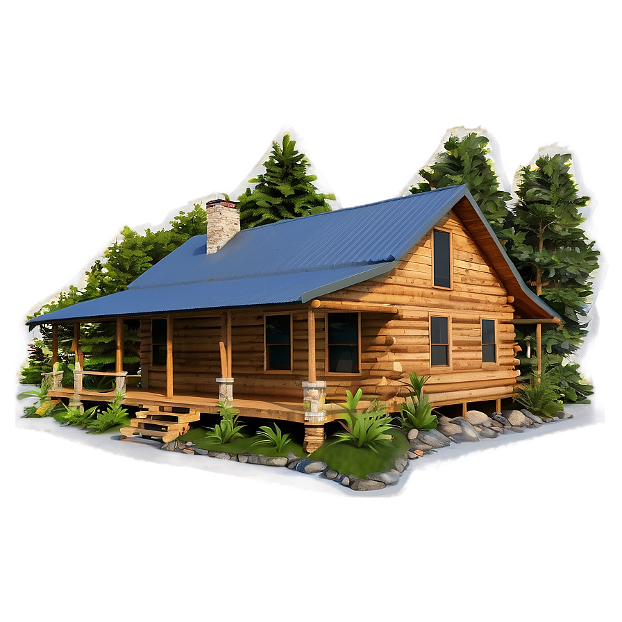 Secluded Cabin Getaway PNG kcf PNG image with a transparent background, free high-resolution download