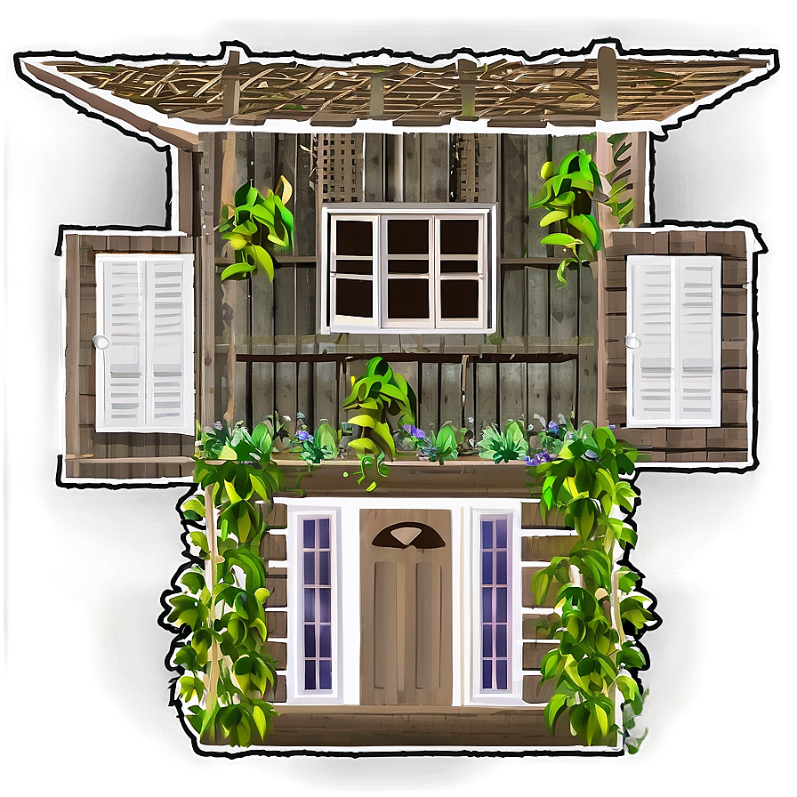 Secluded Forest Cottage Png 52