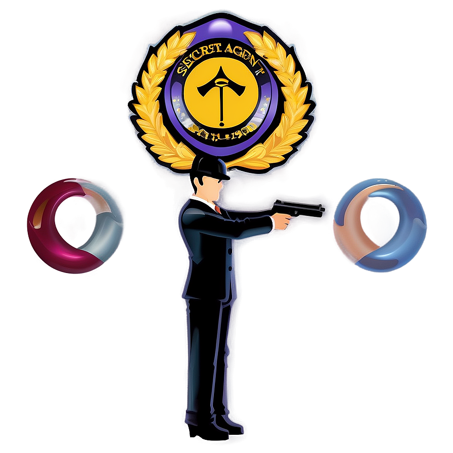 Secret Agent Badge PNG uhu72 PNG image with a transparent background, free high-resolution download