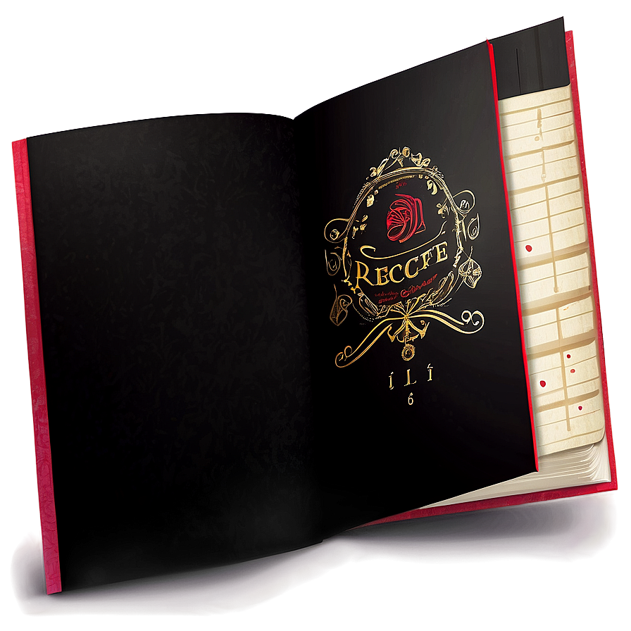 Secret Recipe Book PNG 06252024 PNG image with a transparent background, free high-resolution download