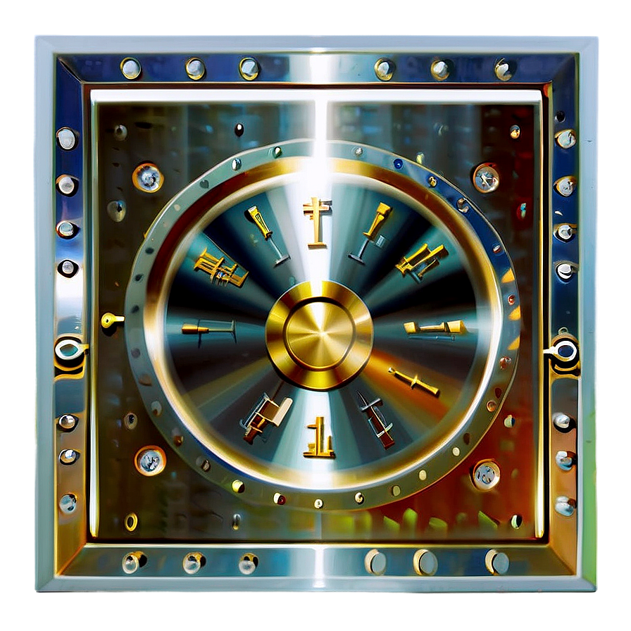 Secure Bank Vault Png 06262024