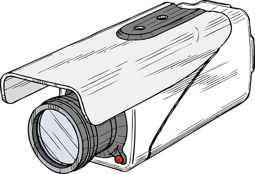 Security Camera Illustration