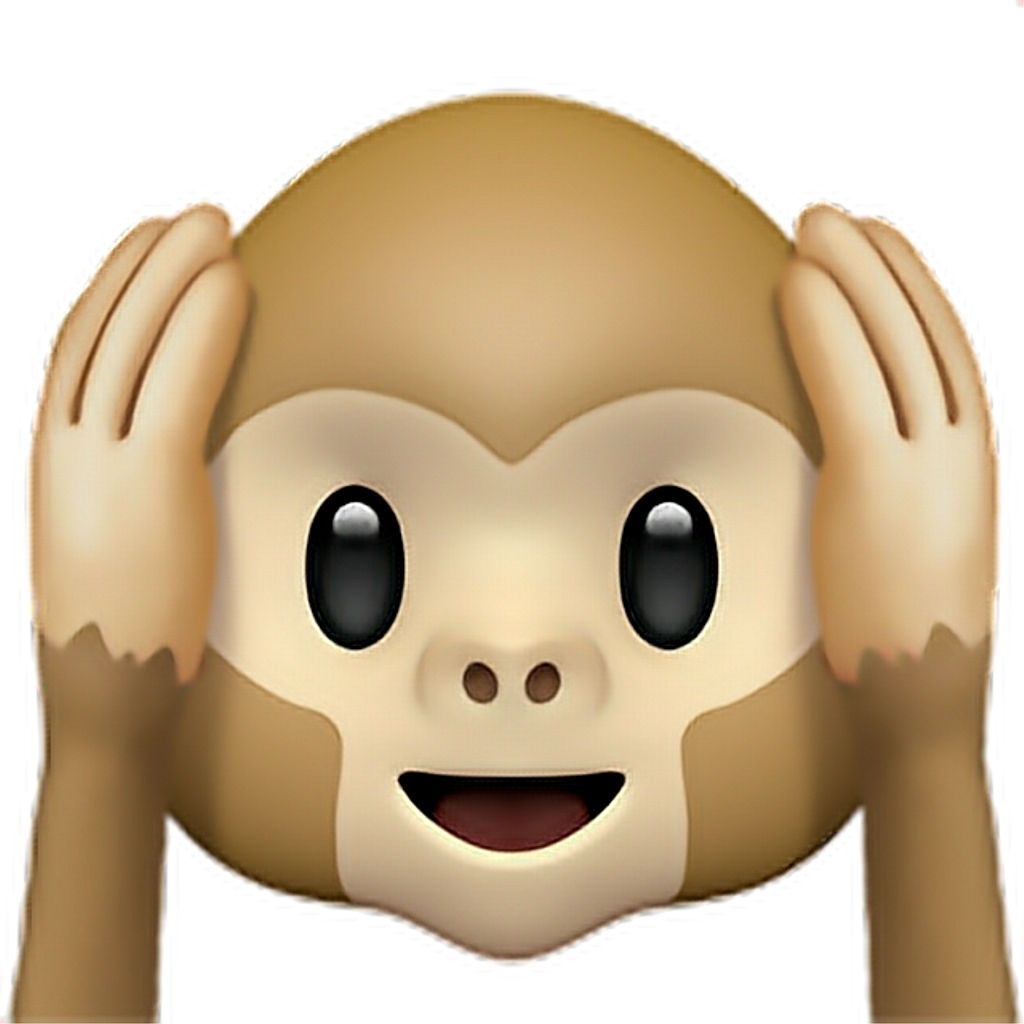 See No Evil Monkey Emoji