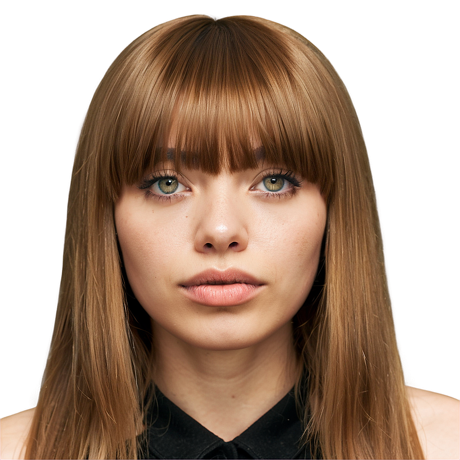 See-through Bangs Style Png Fqh77