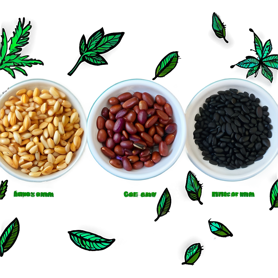 Seed Sorting Activity PNG 06122024 PNG with transparent background