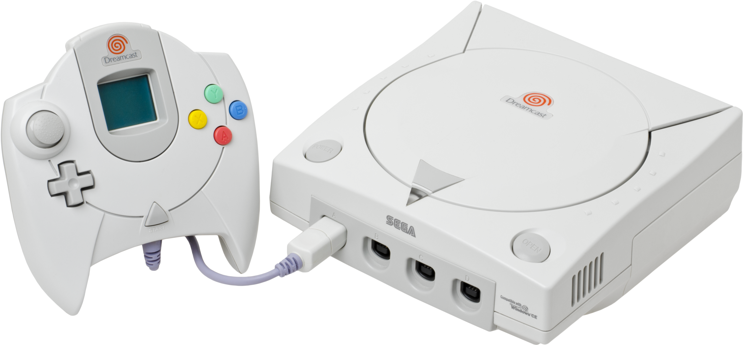Dreamcast Console Set - Sega Dreamcast, HD Png Download PNG with transparent background