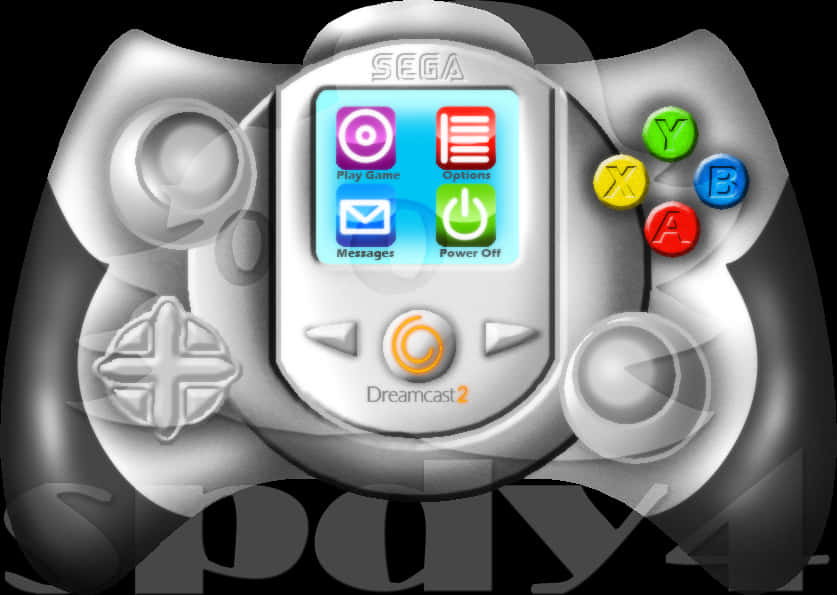 Concept Games Controller - Sega Dreamcast 2 Controller, HD Png Download PNG with transparent background