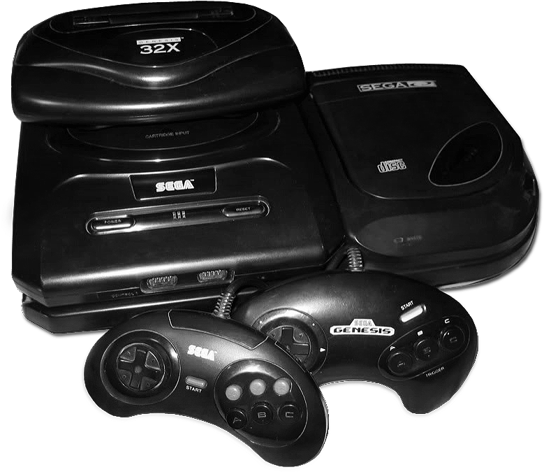 Sega Genesis32 X C D Combo Setup