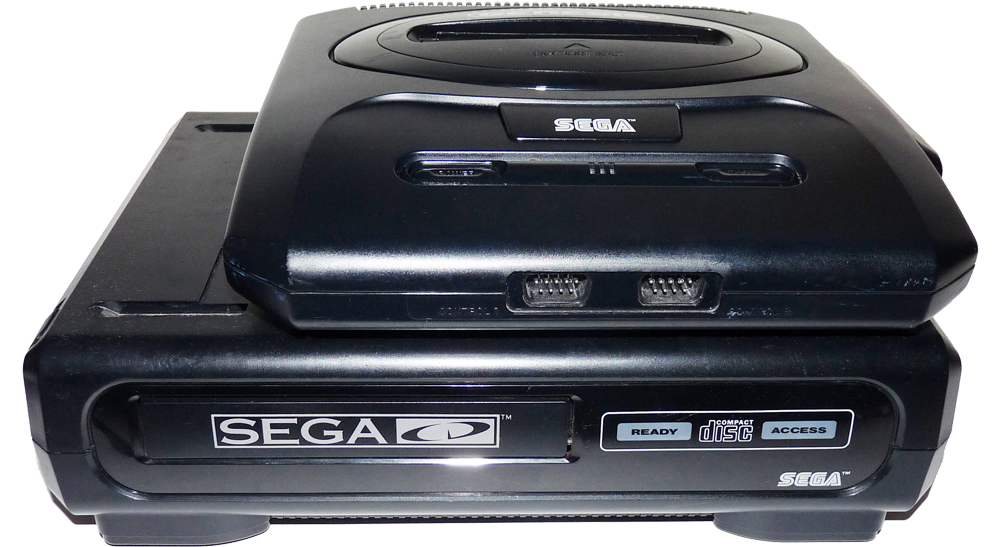 Sega Genesisand S E G A C D Console Combo