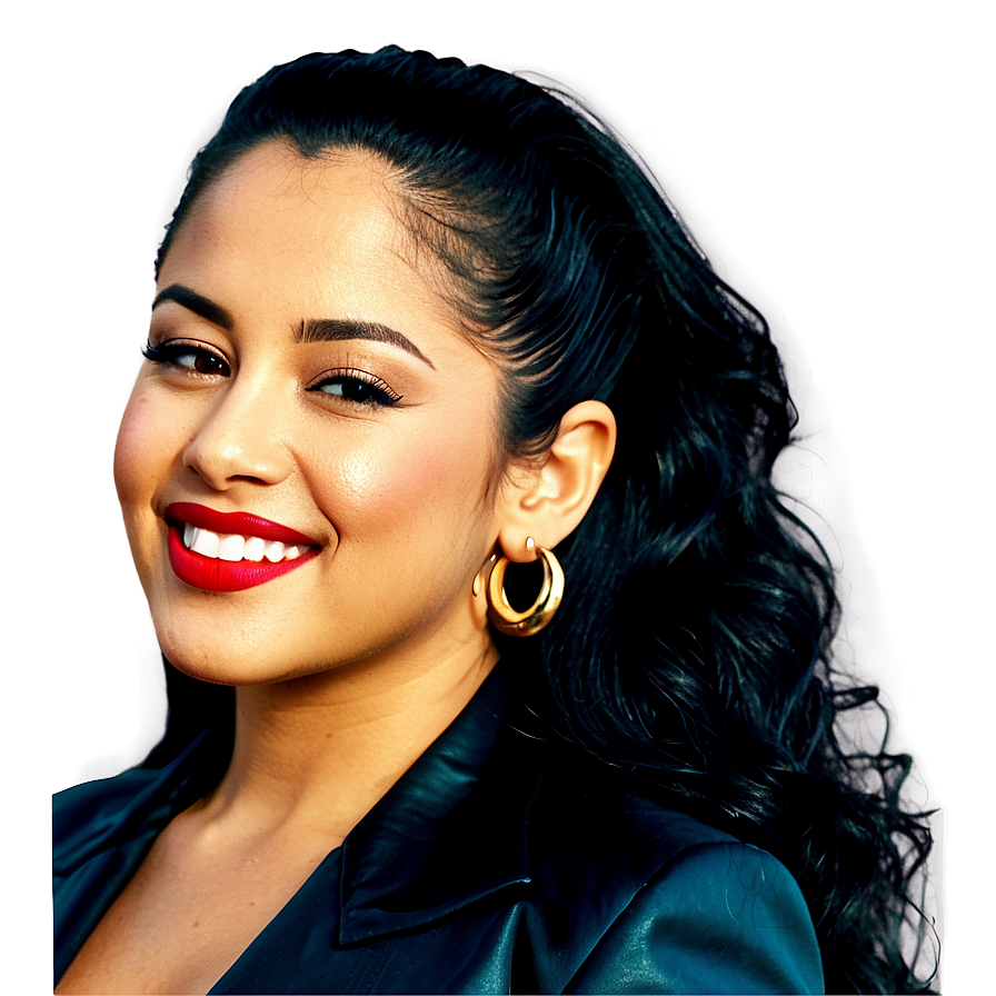 Selena Quintanilla Forever Remembered Tribute PNG qis90 PNG with transparent background