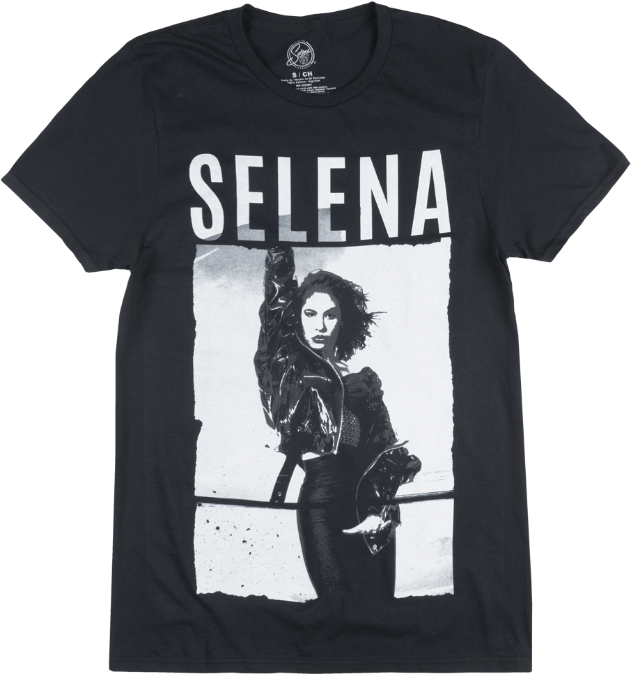 Selena Quintanilla Concert T Shirt Mens Tejano Music PNG with transparent background