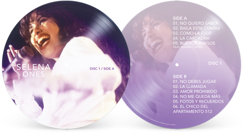 Selena Quintanilla O N E S Vinyl Albums