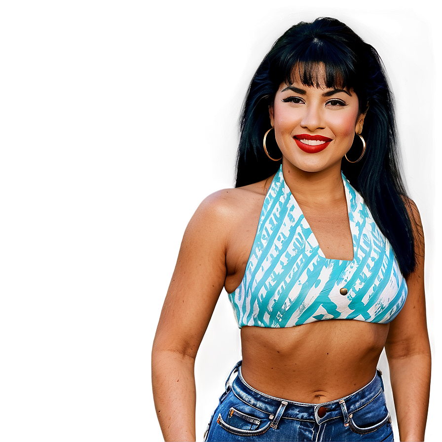 Selena Quintanilla Portrait PNG lvp92 PNG with transparent background