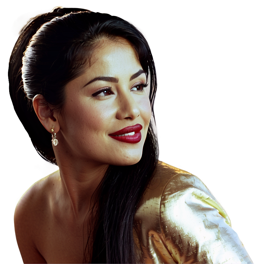 Selena Quintanilla Portrait PNG vrf PNG with transparent background