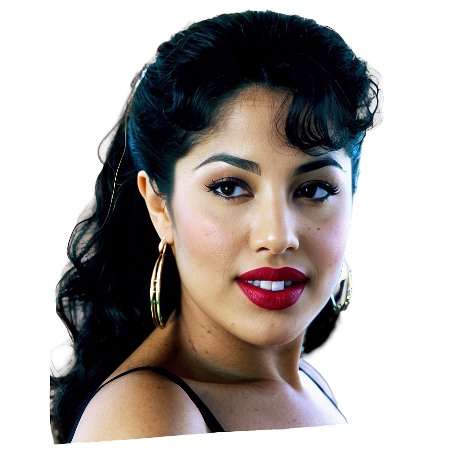 Selena Quintanilla Queen of Tejano Music PNG tjd PNG with transparent background