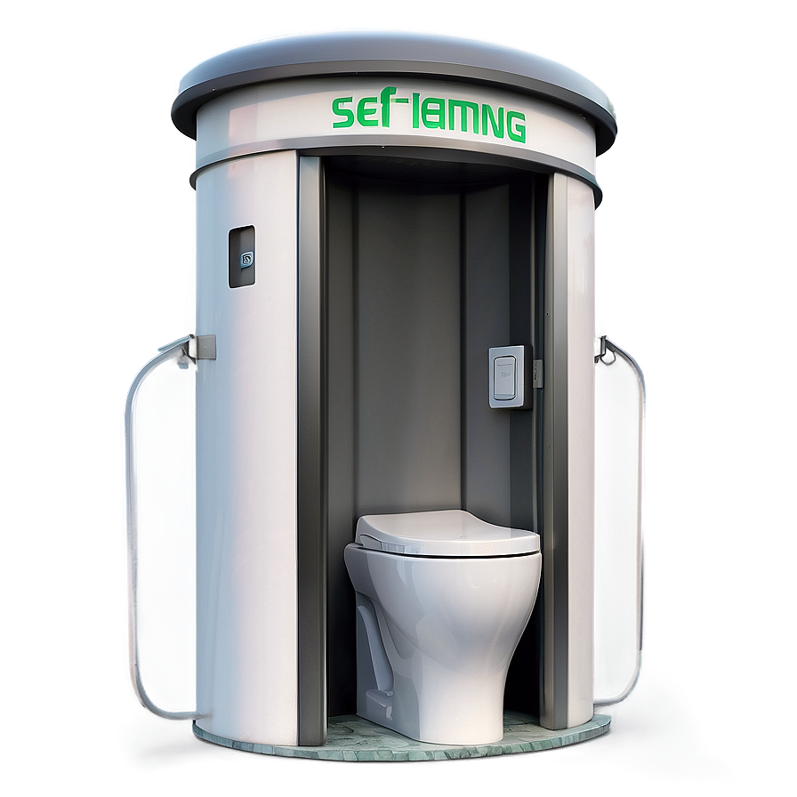 Self-cleaning Public Toilet Png 30