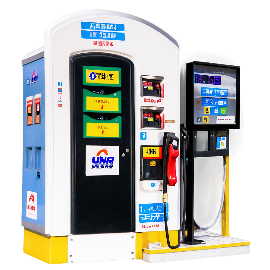 Self-service Gasoline Pump Png Obl