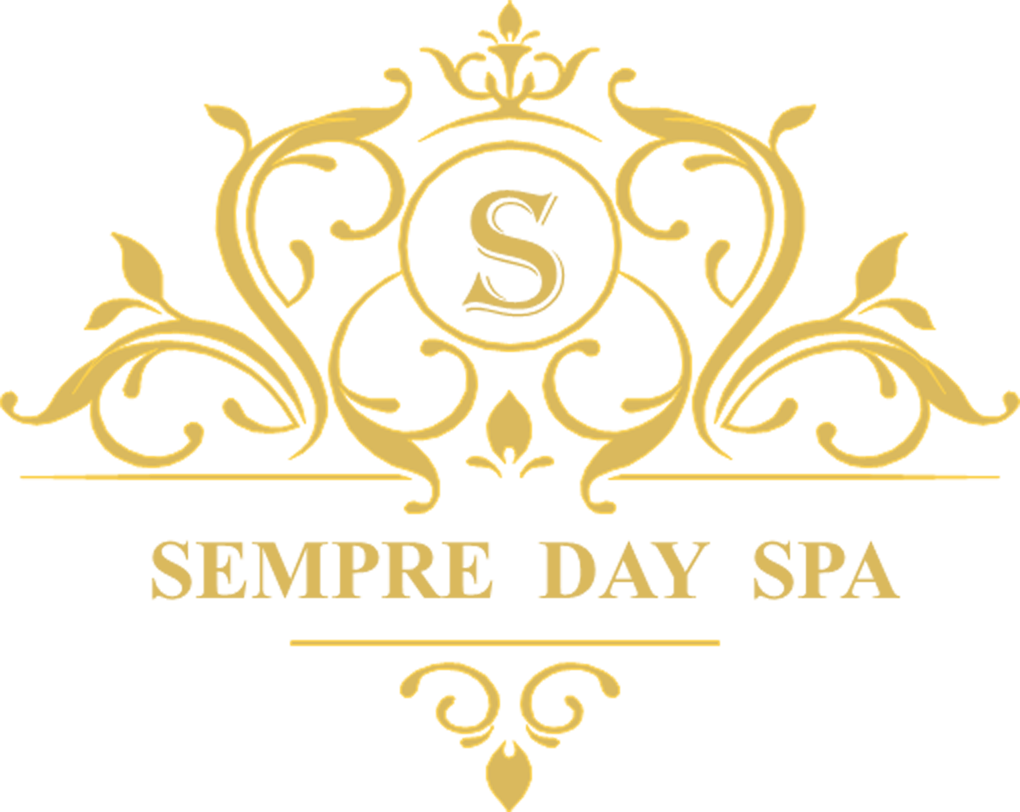 Sempre Day Spa Elegant Logo Design