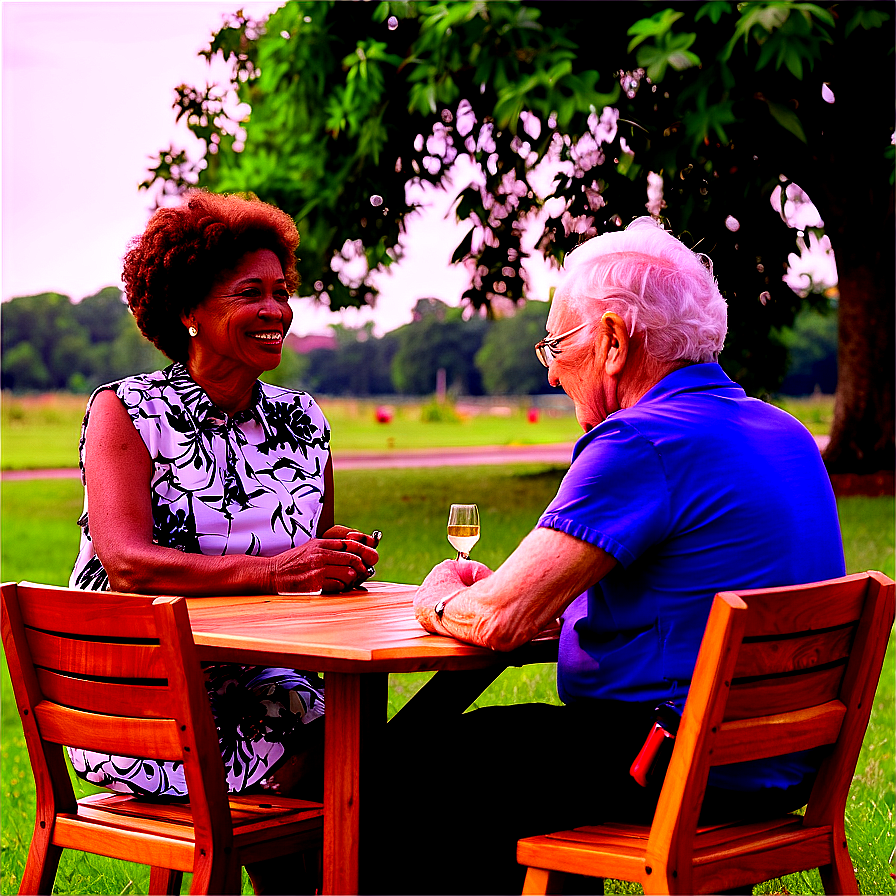 Seniors At Book Club Png Qgf71