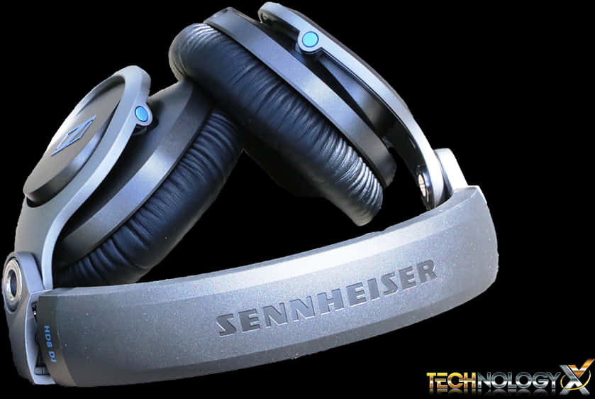 Sennheiser Professional Headphones PNG with transparent background