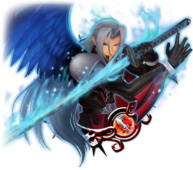 Sephiroth [ex] - Kingdom Hearts Union X Sephiroth Ex, HD Png Download PNG with transparent background