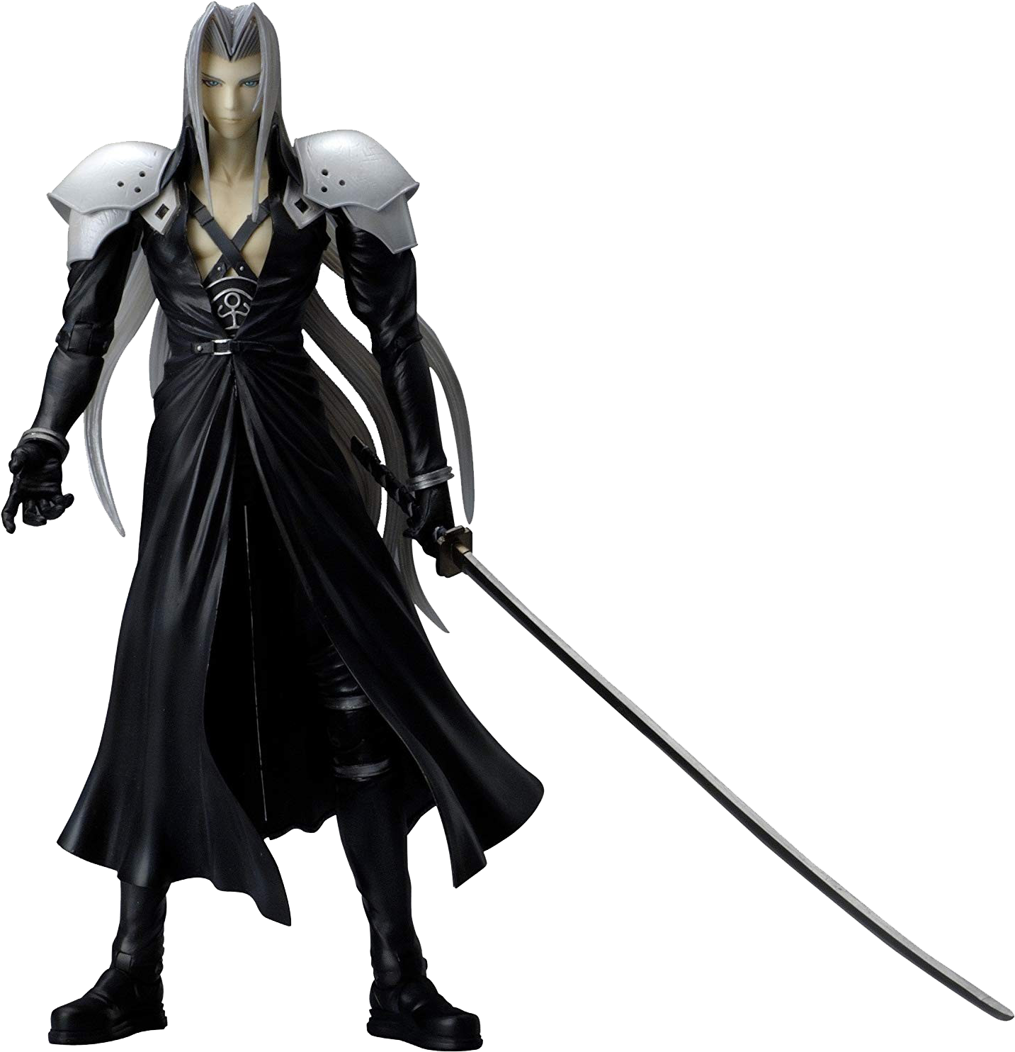 Sephiroth Png Free Pic - Final Fantasy Vii Sephiroth Play Arts, Transparent Png PNG with transparent background
