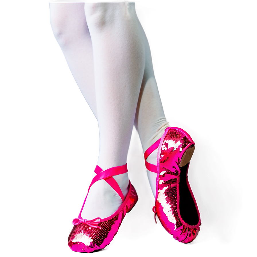Sequin Ballet Shoes PNG 06132024 PNG with transparent background