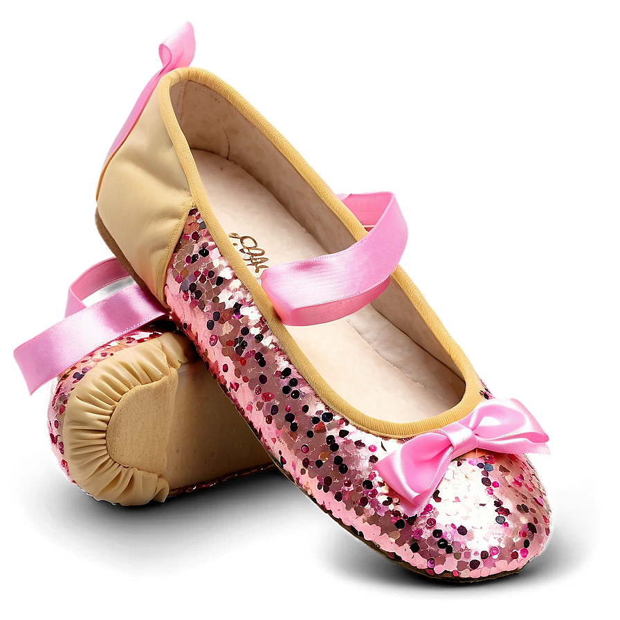 Sequin Ballet Shoes Png 12