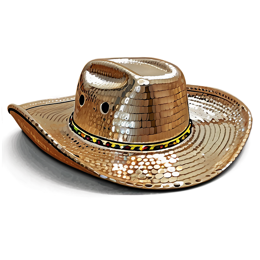 Sequin Cowboy Hat Png Jgi90