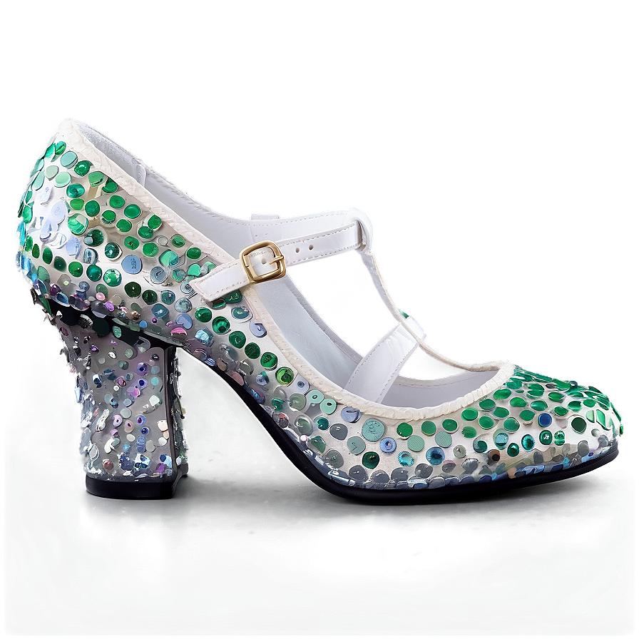 Sequin Heel Png Pql