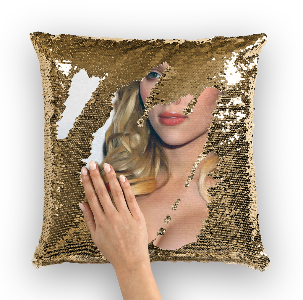 Sequin Pillow Reveal