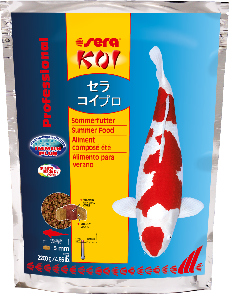 Sera Koi Summer Food Package Design