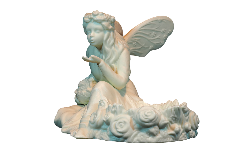 Serene Angel Statuette