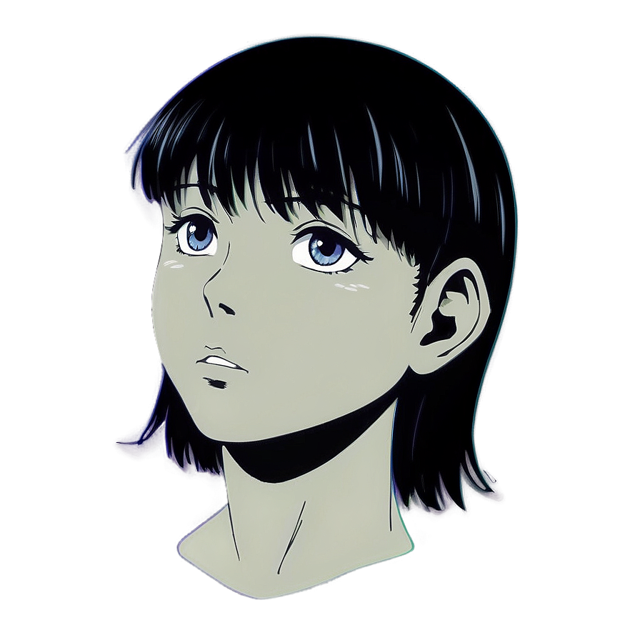 Serene Anime Head Png Gnf94