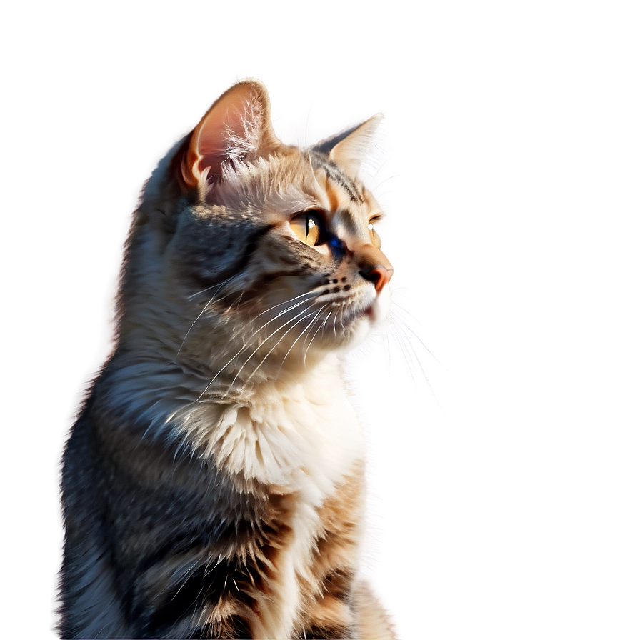 Serene Cat Gaze Png 13