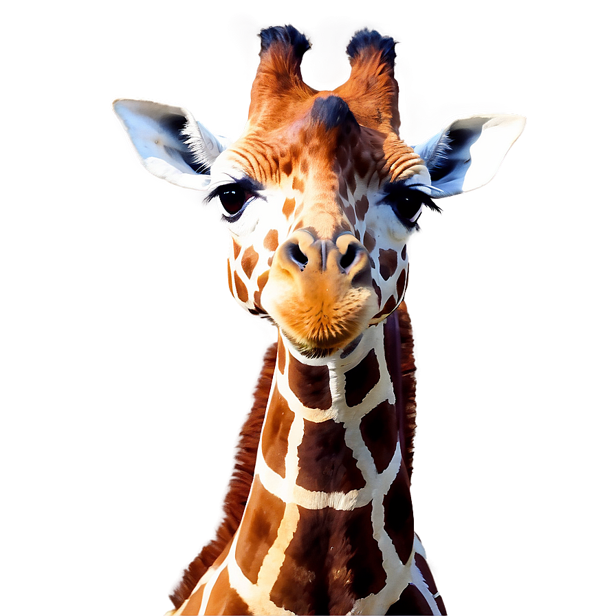 Serene Giraffe Graze Png Lor82