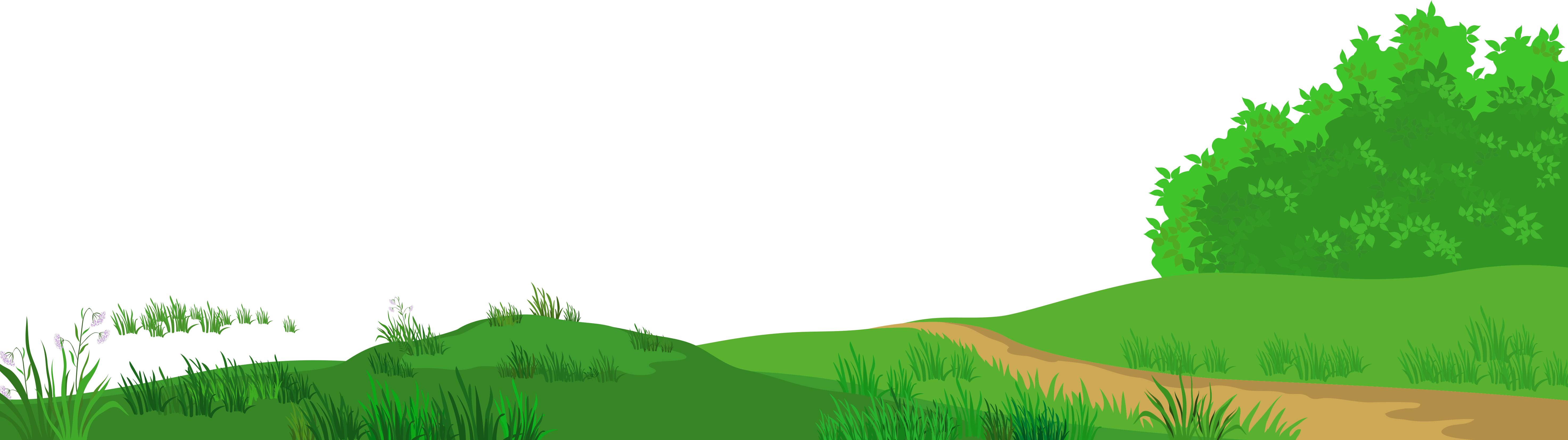 Meadow With Path Png Clipart Picture - Meadow Clipart Png, Transparent Png PNG with transparent background