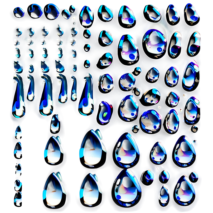 Serene Raindrop Png 1