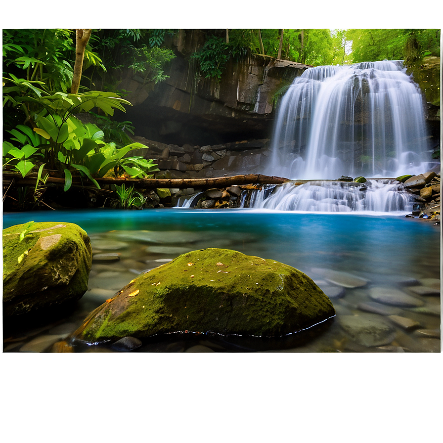 Serene Waterfall Landscape Png 05212024