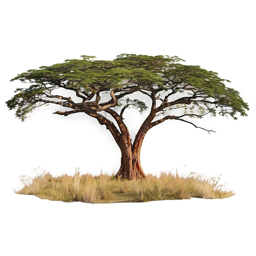 Serengeti Acacia Tree Panorama Png Ils