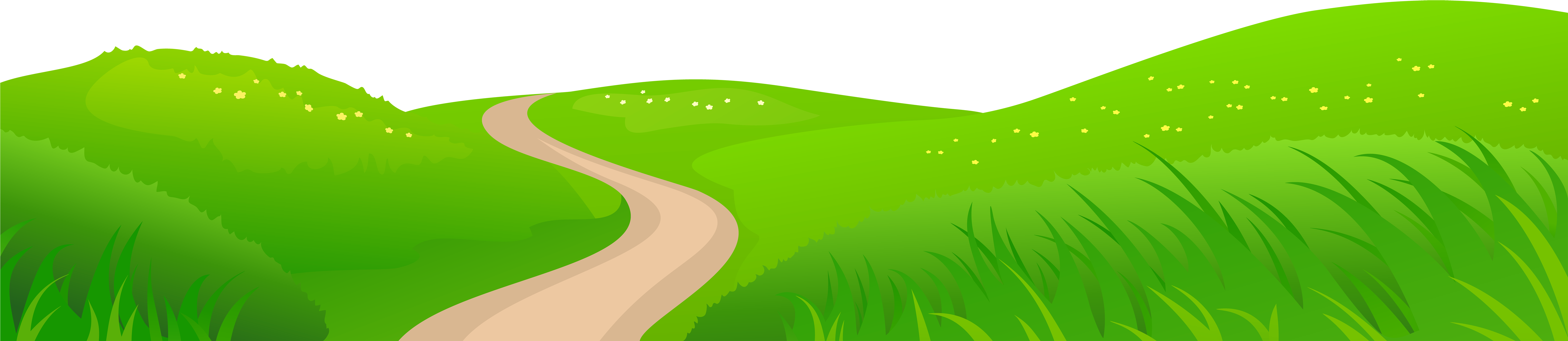 Meadow Greenscape PNG Image PNG with transparent background