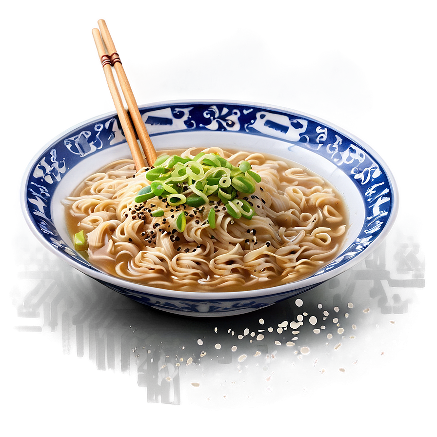 Sesame Ramen Bowl Png Adq