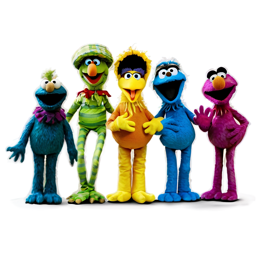 Sesame Street Cast Png Exx