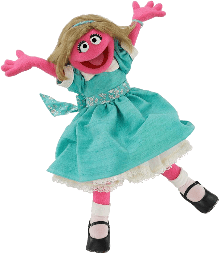 Sesame Street Prairie Dawn Puppet