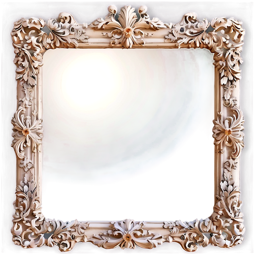 Shabby Chic Mirror Frame Png Xxv70